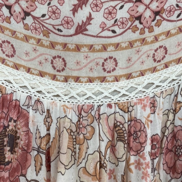 Spell Zahara Midi Sundress in Rosewater - Picture 7 of 16